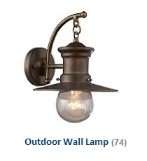 outdoor wall lamps