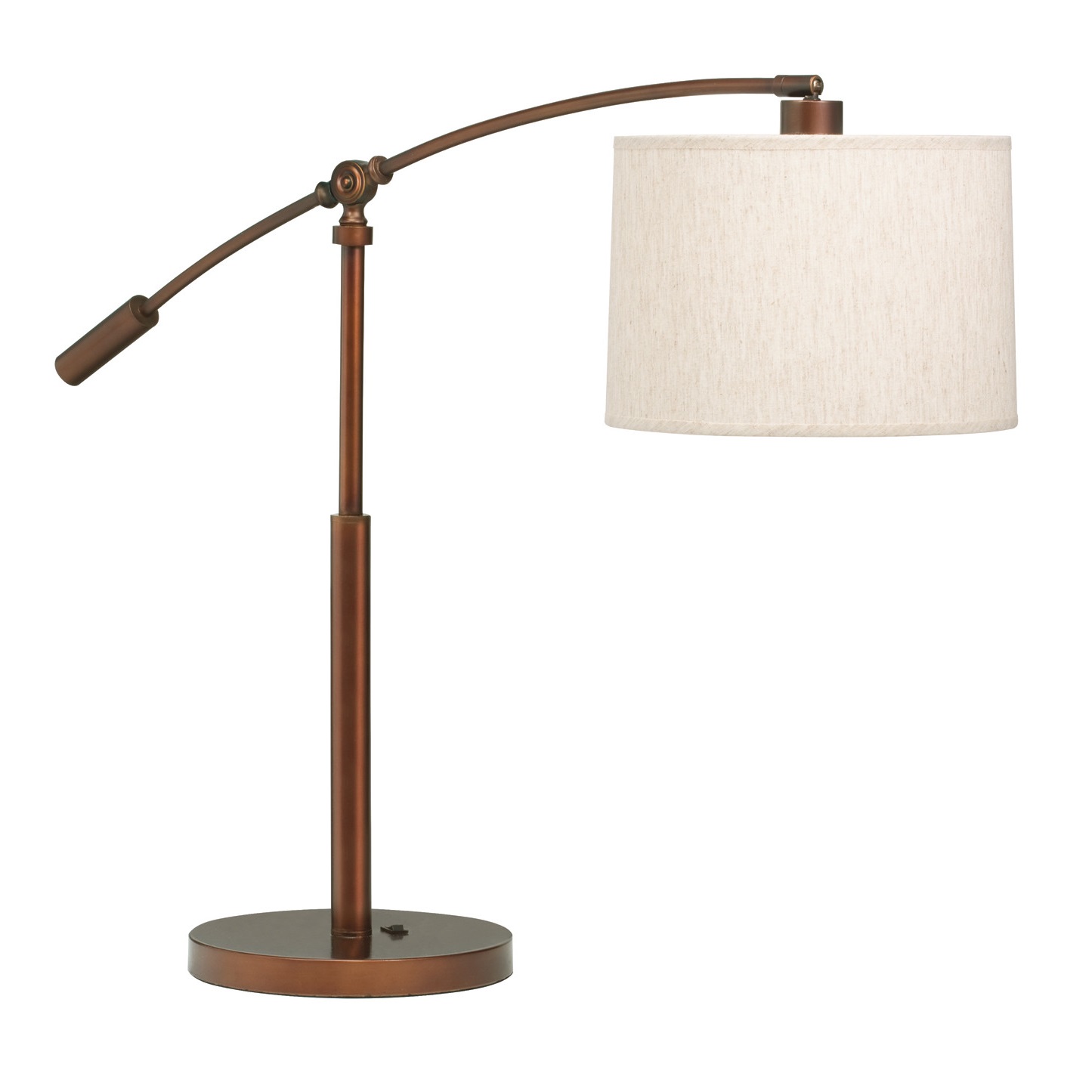 Kichler Cantilever Table Lamp In Burnish Copper Bronze L Brilliant Kichler Cantilever Table Lamp In Burnish Copper Bronze
