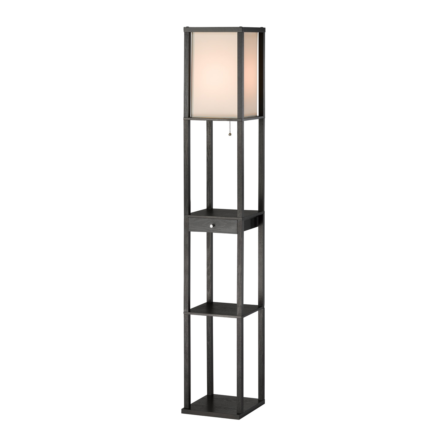 Parker Shelf Floor Lamp By Adesso L Brilliant Source Lighting Parker Shelf Floor Lamp By Adesso L