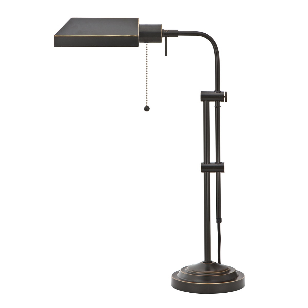 Cal Lighting Pharmacy Dark Bronze Table Lamp L Brilliant Source