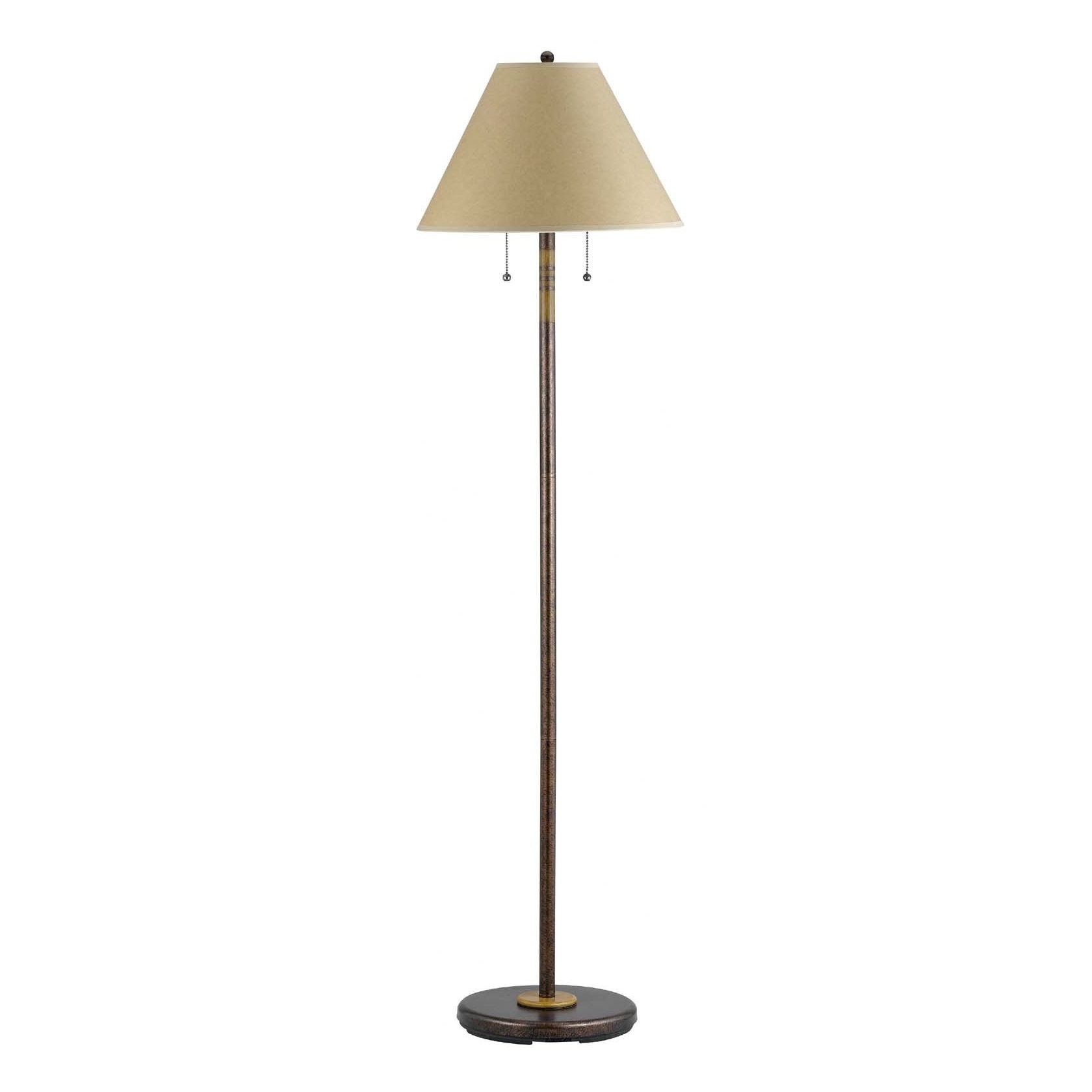 Cal Lighting Soho Floor Lamp With Pull Chain L Brilliant Source