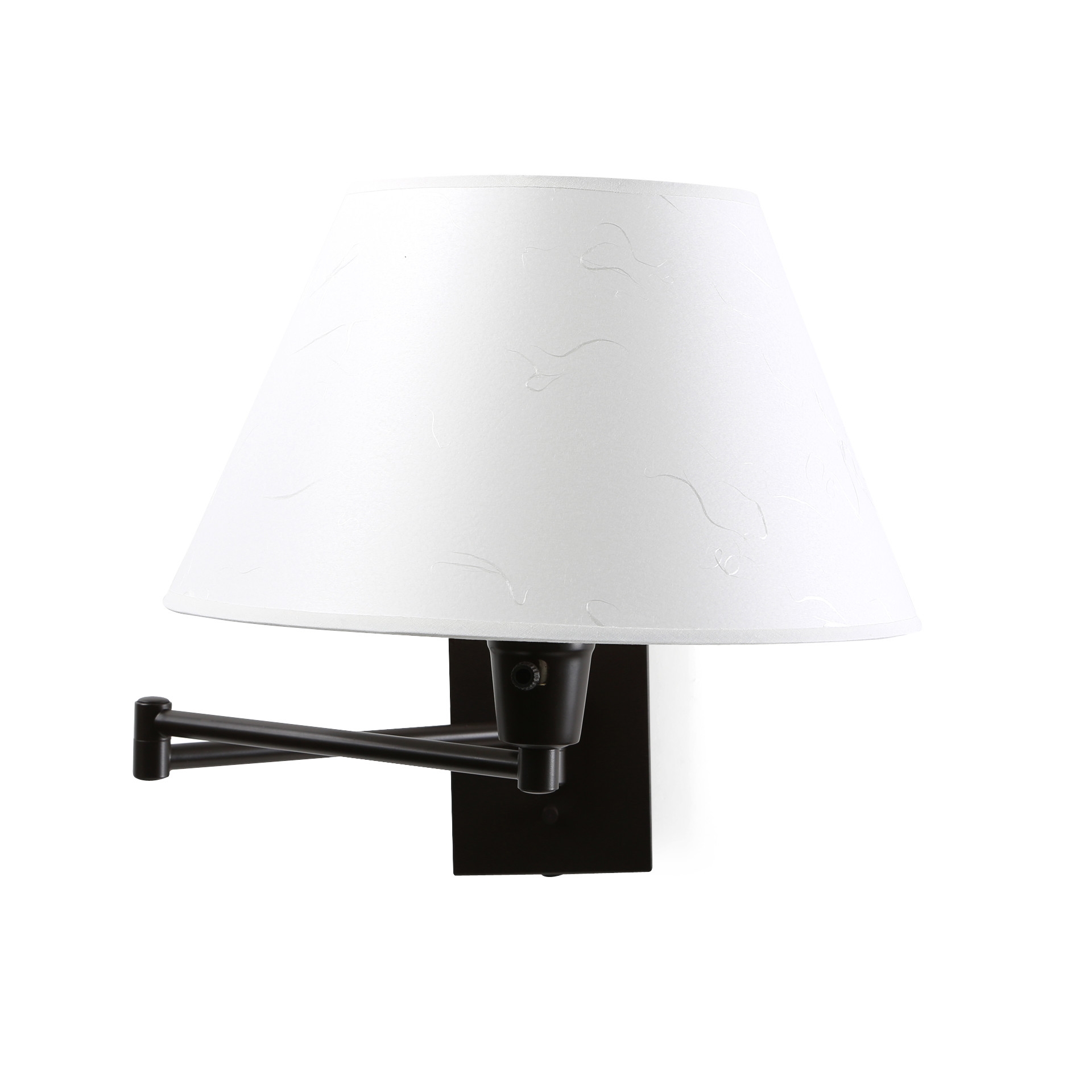 Kenroy Home Simplicity Swing Arm Wall Lamp In Light Bronze l Brilliant Source Lighting