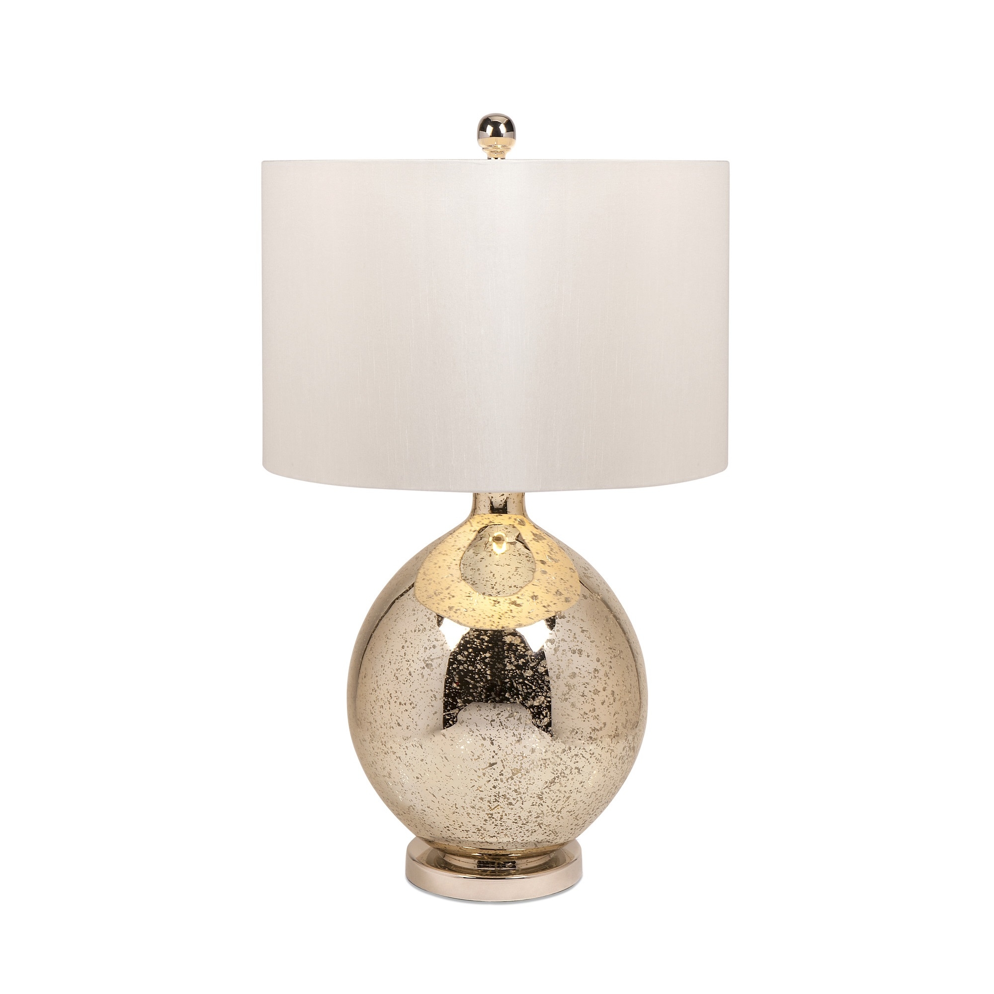 Imax Avignon Mercury Glass Table Lamp L Brilliant Source Lighting