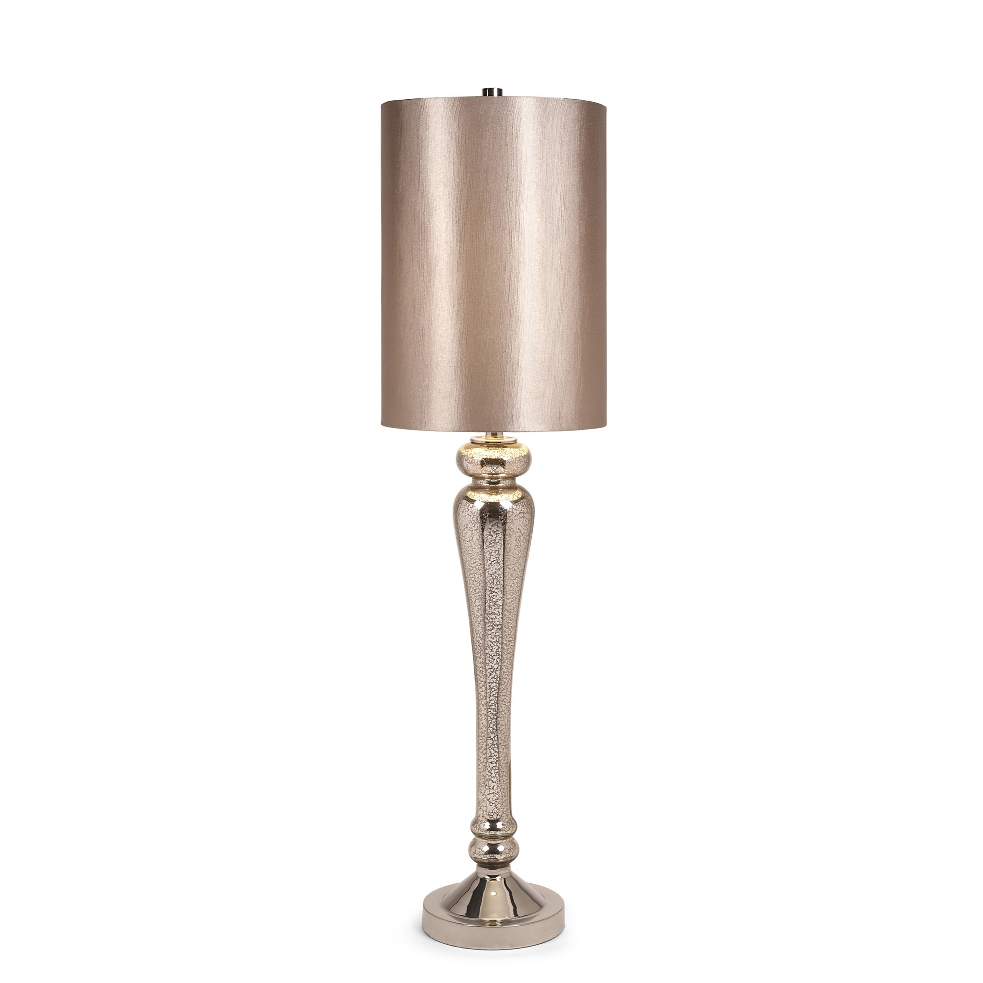 Imax Rennes Tall Mercury Glass Table Lamp L Brilliant Source Lighting