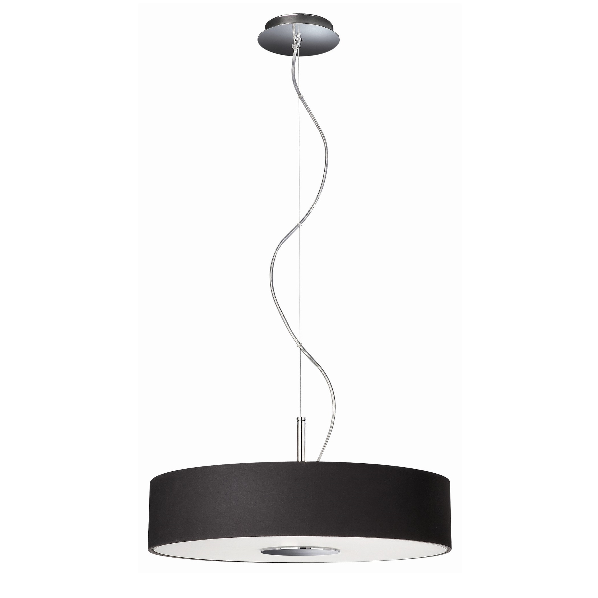 Philips Forecast Lighting Dani 3 Light Drum Pendant In Black Philips Forecast Lighting Dani 3 Light Drum Pendant In Black