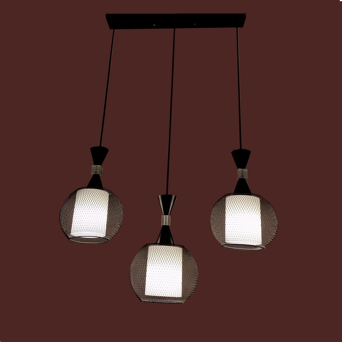 Pl6082 3 Hanging Pendant Lamp L Brilliant Source Lighting 3 Lights Hanging Pendant Lamp Pl6082
