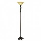 Kenroy Home McGrath Torchiere In Metallic Bronze