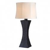 Kenroy Home Outdoor Weaver Table Lamp