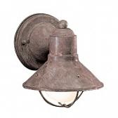 Kichler Lighting 9021OB Seaside 1 Light Outdoor Wall Lantern in Olde Brick