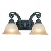Designers Fountain Barcelona Vanity Light in Natural Iron