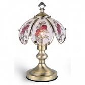 ORE Rose Touch Table Lamp with Bowl Shade