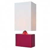 Lite Source Kara 1 Light Table Lamp in Rose LS-22378ROSE