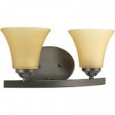 Progress Lighting Adorn 2 Light Bath Vanity Light  In Antique Bronze