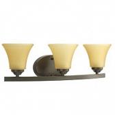 Progress Lighting Adorn 3 Light Bath Vanity Light In Antique Bronze