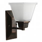 Progress Lighting North Park Wall Sconce in Venetian Bronze