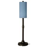 Patio Living Concepts Coronado Outdoor Floor Lamp In Sky Blue