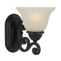 Maxim Lighting 11230SVOI Symphony 1 Light Wall Sconce
