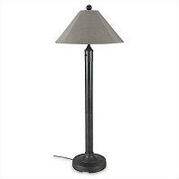 Patio Living Concepts Catalina Outdoor Floor Lamp with Sunbrella Shade