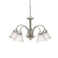 Kichler Lighting Wynberg 5 Light Chandelier in Brushed Nickel