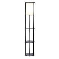 Adesso Stewart 1 Light Shelf Floor Lamp