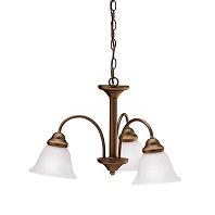 Kichler Lighting Wynberg 3 Light Chandelier in Olde Bronze
