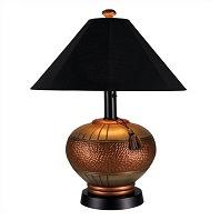Patio Living Concepts Phoenix Outdoor Table Lamp with Sunbrella Shade