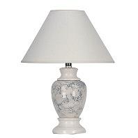 ORE  15" H Ceramic Table Lamp 609IV/BK