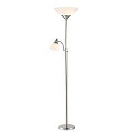 Adesso Piedmont Satin Steel Combo Torch Portable Light