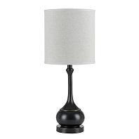 Cal Lighting Tapron Dark Bronze Accent Table Lamp