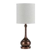 Cal Lighting Tapron Rust Accent Table Lamp