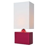 Lite Source Kara 1 Light Table Lamp in Rose LS-22378ROSE