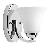 Progress Lighting Adorn 1 Light Bath Vanity Light In Chrome