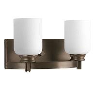 Progress Lighting Orbitz 2 Light Bath Vanity Light In Antique Bronze